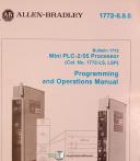 Allen-Bradley-Allen Bradley mini PLC-2/05 Processor, Program and Operations Manual 1984-PLC-2/05-01